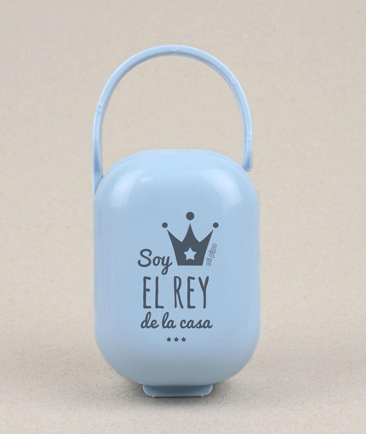 Caja Portachupetes Soy el Rey dela Casa Mi Pipo - Nanetes #